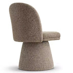Set of 6 Modern 360 Swivel Armless Dining Chairs with Pedestal-style Base, Elegant Accent Chairs for Kitchen, Dining Room, or Office-Panipeachy