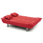 Lionel Faux Leather Sofa Bed