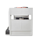 Camaflexi Full over Full Bunk Bed with Twin Trundle - Panel Headboard