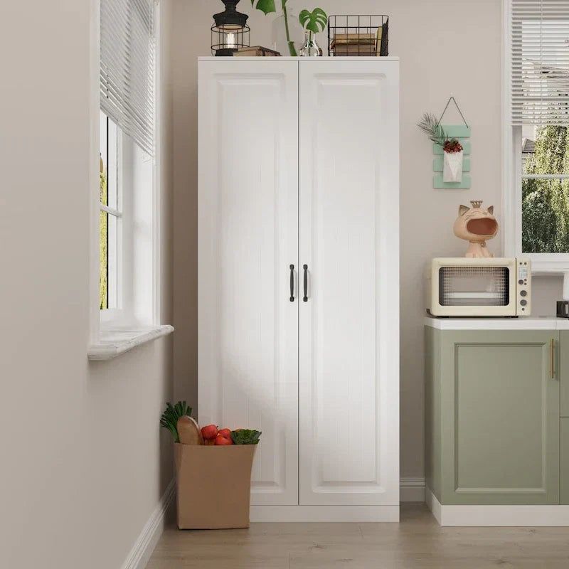 Versatile Kitchen Organizer: Compact 31.5  Cabinet with Smart Storage