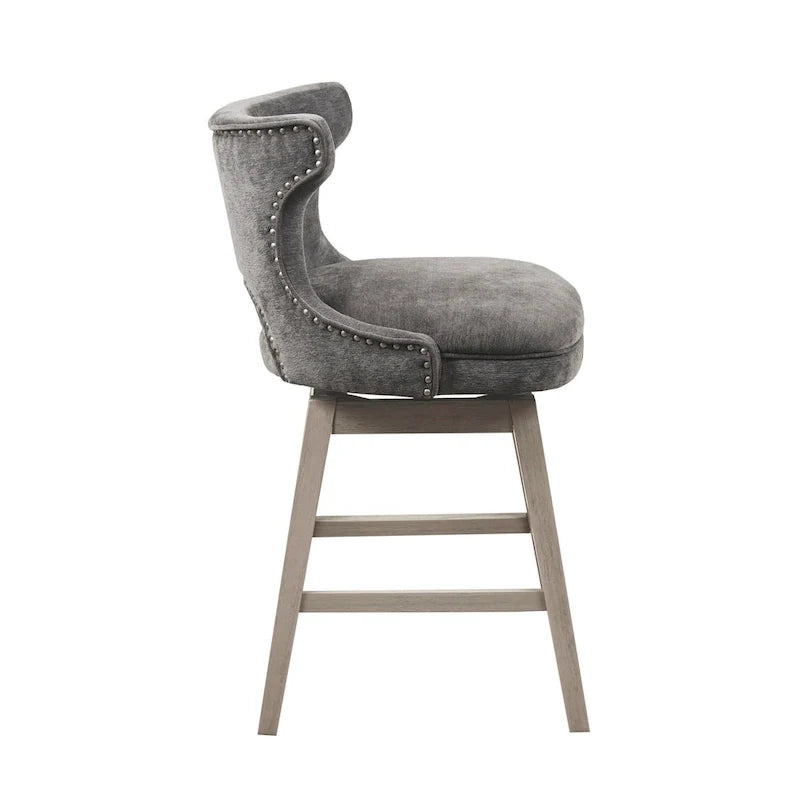 Madison Park Janet 360 degree Swivel Counter Stool