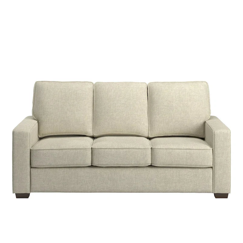 Roros Fabric Upholstered Square Arm Sofa by iNSPIRE Q Classic