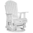 Fauteuil planeur pivotant Adirondack en polybois