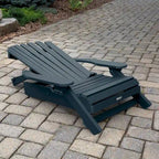 Sedia Adirondack Pieghevole e Reclinabile King-Size HIGHWOOD