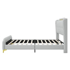 Modern Upholstered PU Leather Bed