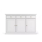 Tvilum, Sideboard with 3 Doors and 3 Drawers, White