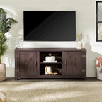 Meuble TV avec porte de grange Middlebrook Firebranch 58 pouces