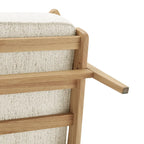 Fauteuil d'appoint rembourré