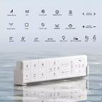 Dyonery Smart Toilet, Tankless One-Piece with Foam Shield, Auto Open/Close Lid, Heated Bidet & Dryer, LED Night Light, Auto Flush