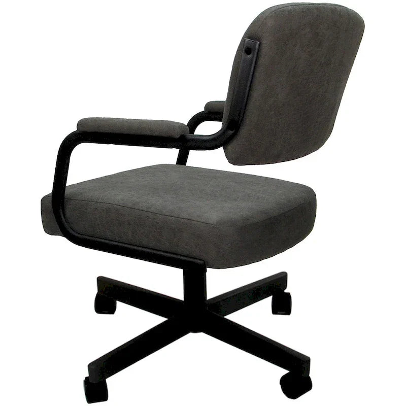 Swivel Kitchen Dining Caster Chair with Wheels - M-110 - N/A