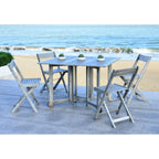 SAFAVIEH Brandy Set da pranzo da esterno 5 pezzi - 43Wx35Dx29H