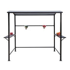 Outdoor 5 ft. x 8 ft. Steel Frame Grill Gazebo Canopy Barbecue Shelter