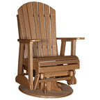 Fauteuil planeur pivotant Adirondack en polybois