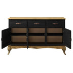 Buffet Vert en Bois