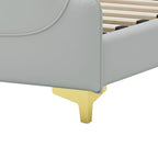 Modern Upholstered PU Leather Bed