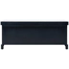 Banc de rangement SAFAVIEH Fiorello 3 tiroirs avec coussin - 47,3 L x 15 P x 19 H - 47Lx15Px19H