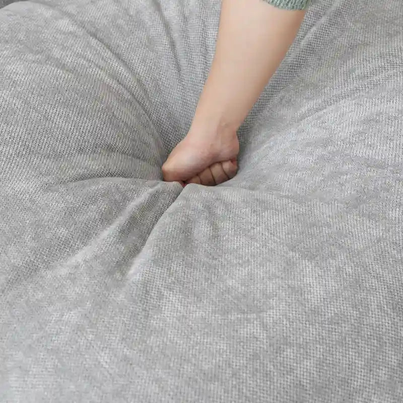 Large Linen Corner Sectional Sofa Couch for Living Room Set