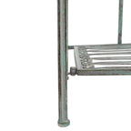SAFAVIEH Bryn Étagère de boulanger d'extérieur victorienne en fer forgé à 4 niveaux - 63,5 cm l x 38,1 cm P x 160 cm H - 25L x 15P x 63H