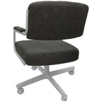 Swivel Kitchen Dining Caster Chair with Wheels - M-110 - N/A
