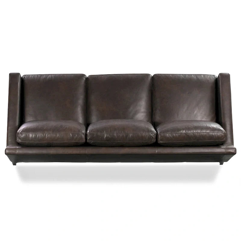 Poly & Bark Sorrento Sofa - Full Grain Genuine Italian Leather