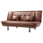 Lionel Faux Leather Sofa Bed