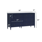 Harbor 6 Drawer Dresser
