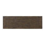 The Gray Barn Downington Table console de canapé à 2 tiroirs en bois massif
