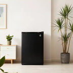 4.5 Cu.Ft Mini Fridge with Freezer,Compact Refrigerator w/Reversible Door, Adjustable Thermostat Energy-Efficient, Small Fridge