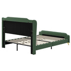 Modern Upholstered PU Leather Bed