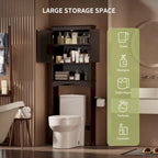 Bathroom Storage Cabinet, Toilet Storage Cabinet, Bathroom Shelf Over The Toilet, Space Saver Toilet