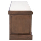Banc de rangement SAFAVIEH Fiorello 3 tiroirs avec coussin - 47,3 L x 15 P x 19 H - 47Lx15Px19H