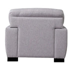 Modern Mid-Century Oversized Chaise Sleeper Sofa with Pillow
