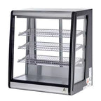 Commercial Display Refrigerator 6.9 Cu Ft, Countertop Refrigerated Display Case with LED Lighting for Bakery, Cafe, 110V/190W