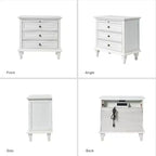 Giorgio 3 - Drawer end table with Built-In Outlets Set of 2|HULALA HOME