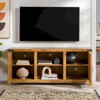 Meuble TV avec porte de grange Middlebrook Firebranch 58 pouces