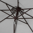 Outdoor Kjerstin Valance 9Ft Double Top Umbrella