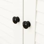 Wardrobe Armoire Closet 59W Large Freestanding Wardrobe Cabinet White