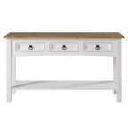 Console de table en bois 3 tiroirs Corona | Furniture Dash - S.O.