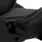 Sedia da gaming ergonomica da corsa Emma e Oliver con schienale completamente reclinabile in similpelle rossa