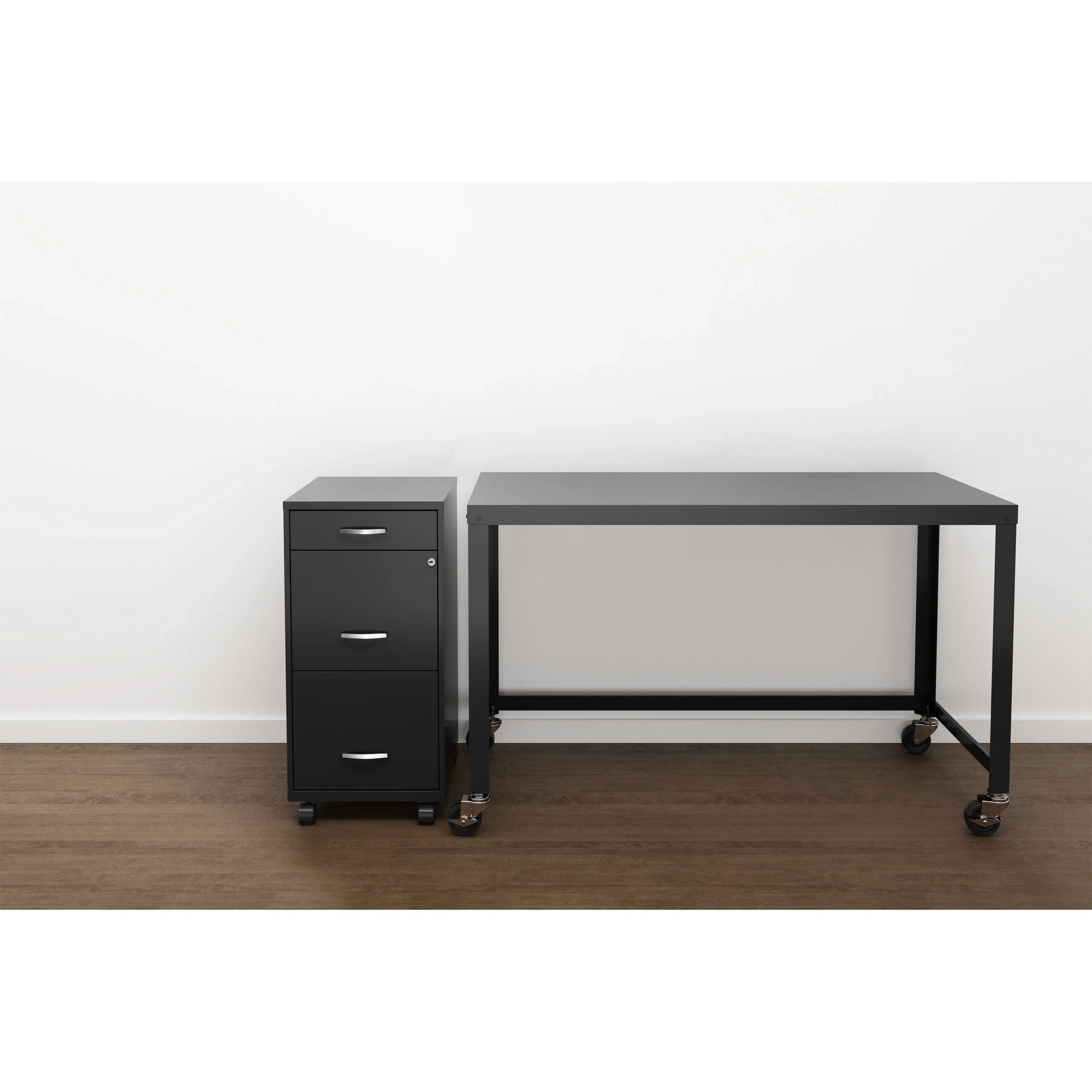 Space Solutions 18 Deep 3 Drawer Metal File Cabinet