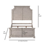 Palisade 5-Piece Antique White Bedroom Set