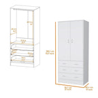 Armoire Prescott - Blanche