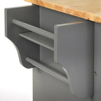 Simple Living Georgia Rolling Kitchen Cart