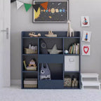 RealRooms Jocelyn Kids Large Toy Storage Bookcase