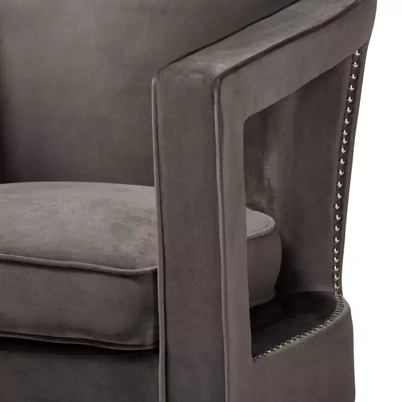 Neville Metal Armchair - Baxton Studio