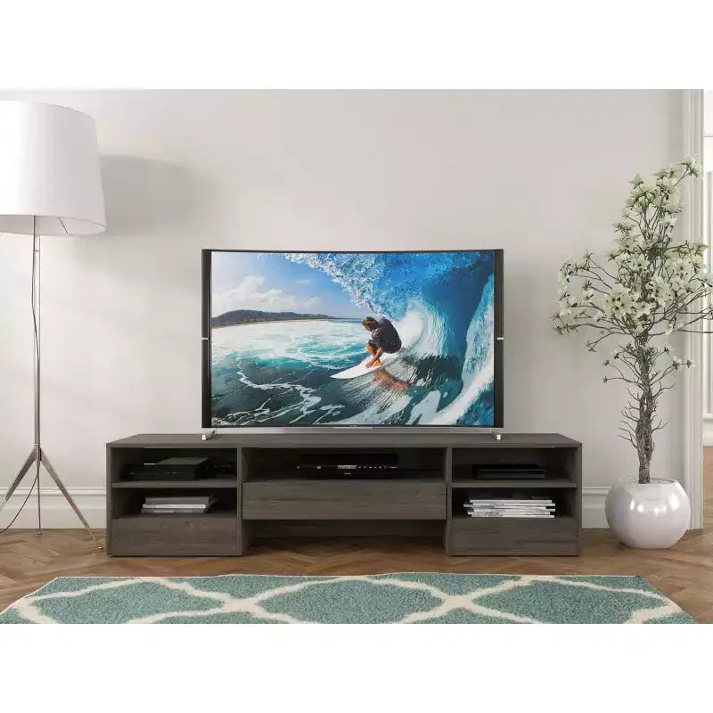 Rustik 1 Drawer TV Stand for TVs up to 80 - Nexera