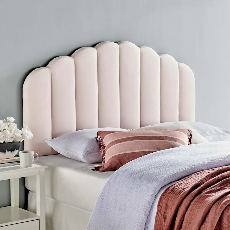 Veronique Twin Performance Velvet Headboard