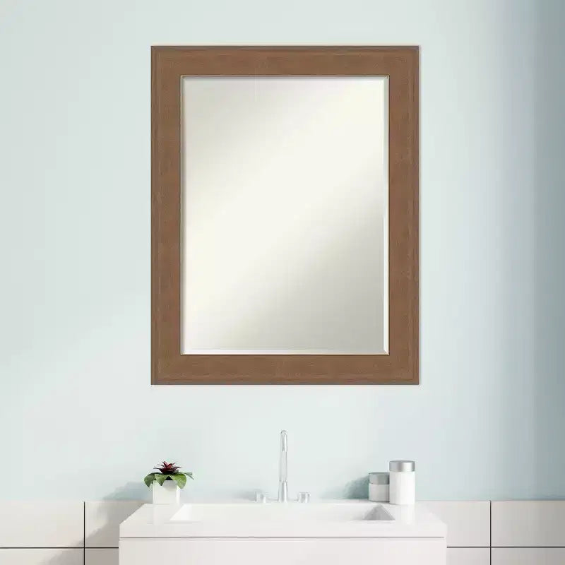 Specchio da bagno da parete Alta Petite Bevel