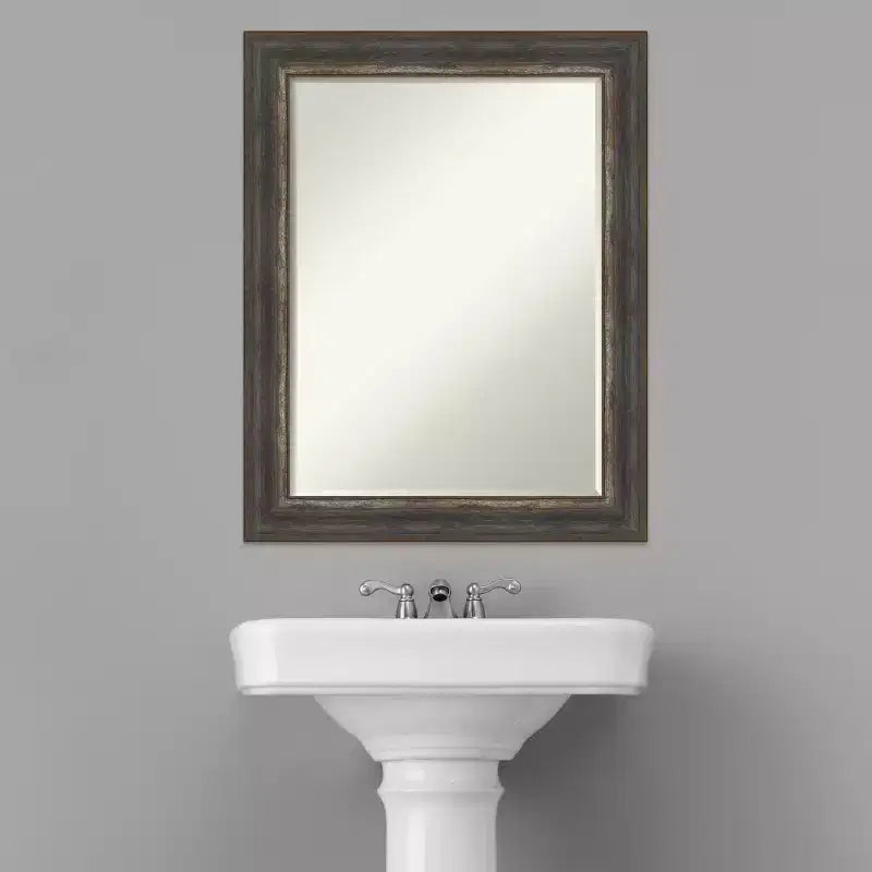 Specchio da bagno da parete Alta Petite Bevel