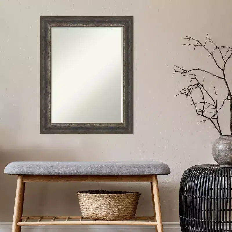 Specchio da bagno da parete Alta Petite Bevel